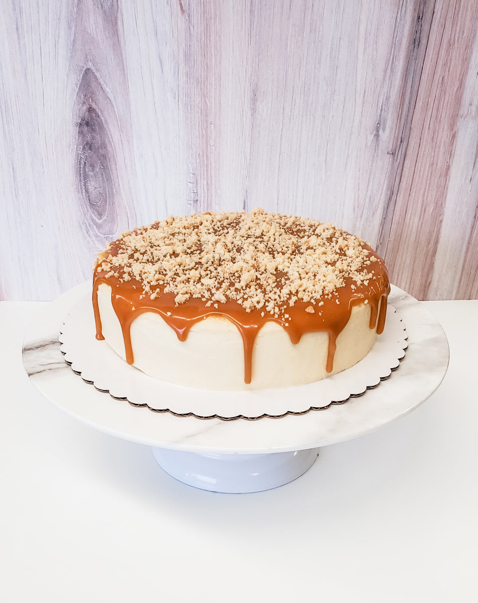 Salted Caramel Cheesecake Little Miss Sweets NYC