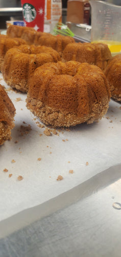 Mini bundt cake