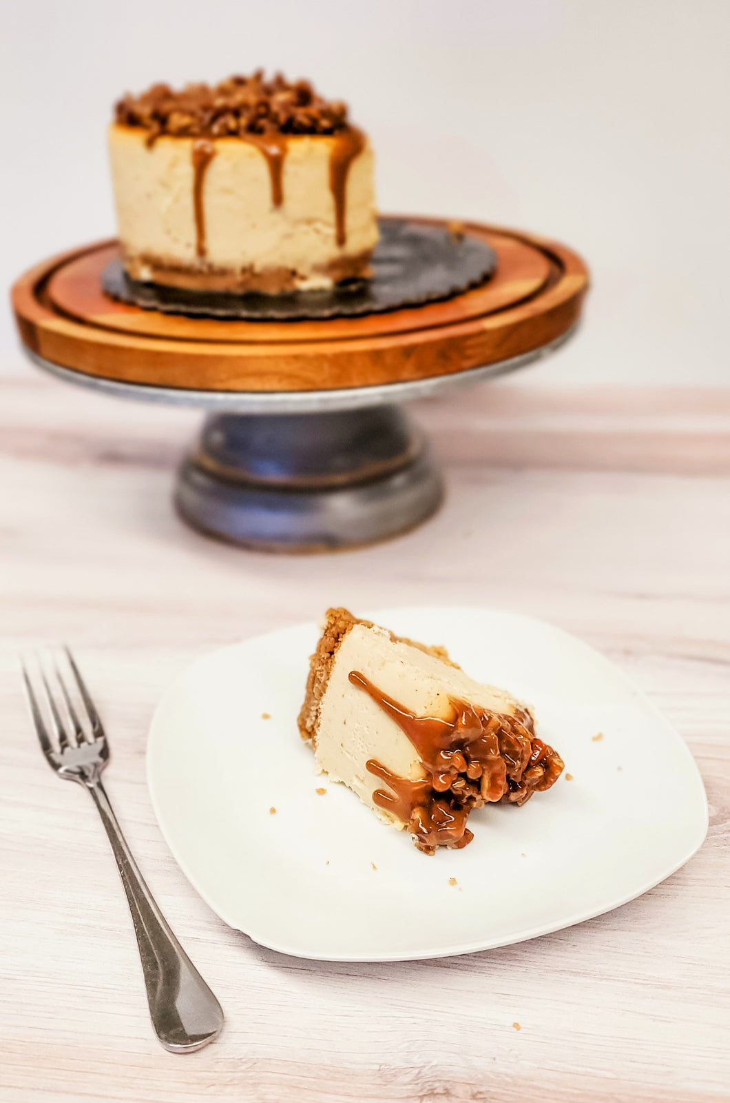 Brown Butter Pecan Cheesecake